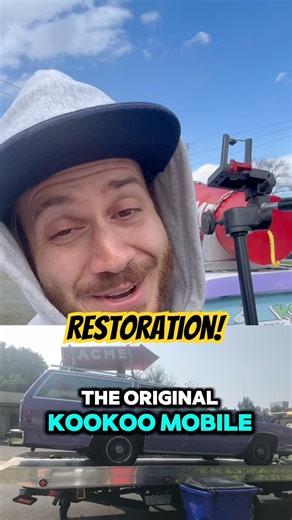 Do you like the fresh finish I put on the ol’ rocket—KooKooMobile #2? 🧨✨