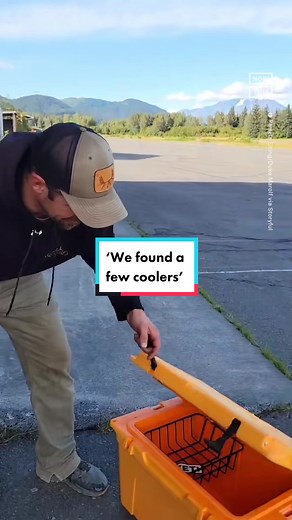 Pilot Discovers Yeti Coolers on Alaskan Shores
