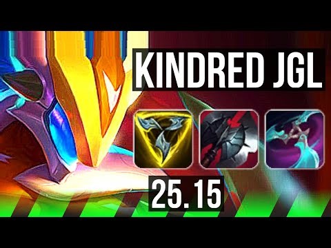 KINDRED vs NOCTURNE (JGL) | Dominating | KR Challenger | 25.15