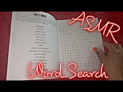 ASMR Whispered Word Search 😴📖 (So Relaxing It’ll Put You to Sleep FAST)