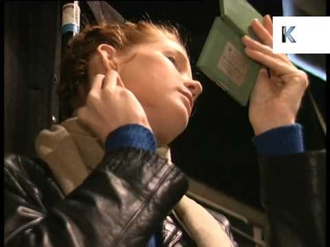 Backstage at 1990s London Fashion Show, Models, Makeup Artists