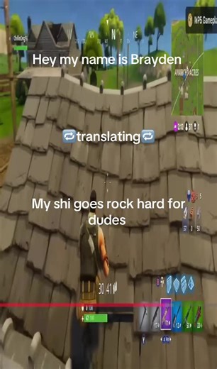 Brayden's Funny Moment in Fortnite