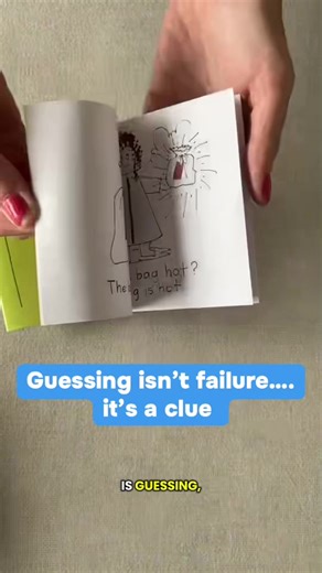 Guessing isn't laziness. It's your child's brain pointing at the missing step. 👀 Once you know which step — the fix is simple. Follow and I'll show you how to read it.