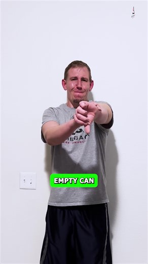 💥 Empty Can Test Hurts? These Are the Exact Drills I Like to Use 💥 If that “empty can” position lights up the top/front of your shoulder… The supraspinatus is usually involved. It helps lift your arm out to the side and keep the ball centered in the socket—so when it’s irritated, every side raise feels sketchy. Here’s how I like to approach it 👇 🧪 Empty Can Test – Arm slightly out to the side, thumb down, gentle resistance. If this recreates your pain, it’s a sign this part of the cuff needs