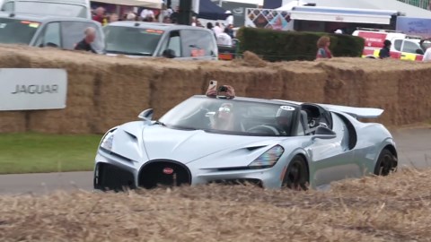 $5.0 million Bugatti Mistral roars with brutal W16 power