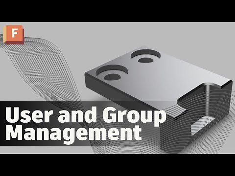 User and Group Management in Autodesk Fusion