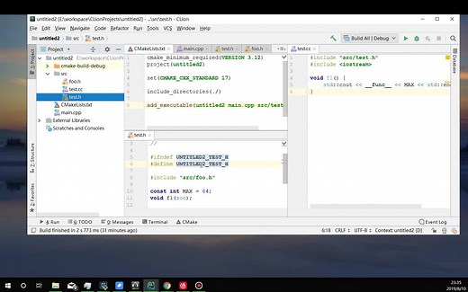 CLion如何通过CMakeLists.txt影响代码高亮与跳转
