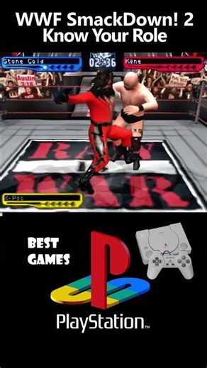WWF SmackDown! 2: Know Your Role (PS1) gameplay