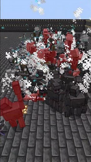 1000 Guard Illagers vs 100 Netherite Golems – EPIC Battle in Minecraft!