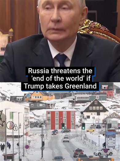 Russia Warns of Catastrophe Over Trump's Greenland Plans