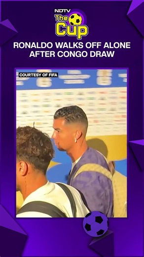 FIFA World Cup | Frustrated Cristiano Ronaldo Leaves Stadium Alone After Portugal vs Congo Draw