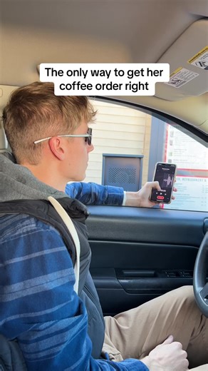 The Starbucks line is an intimidating place 🤣 #starbucks #couplecomedy #orderingstarbucks #boyfriend #husband #girlfriend #coffee | The Quist Family