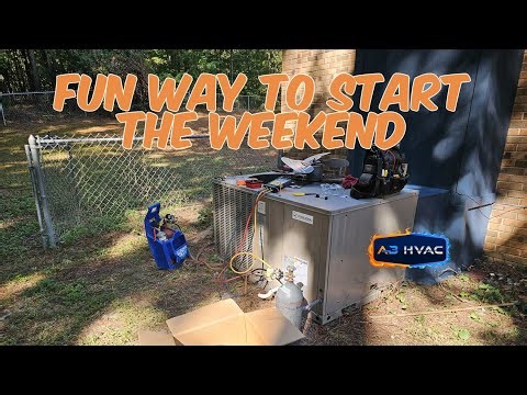 Changing Out A Compressor For A Mr.Cool Heat Pump Unit | HVAC