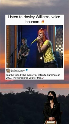 The Golden Era of 2007 Emo Rock 🎸 #Paramore #HayleyWilliams #MiseryBusiness #LiveMusic