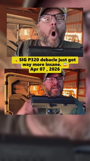 🔫 SIG P320 debacle just got way more insane. 😱 #sigp320 #gun #safety #usa #breaking