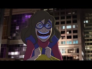 Ms Marvel Kamala Khan meeting Captain Marvel Carol Danvers first time