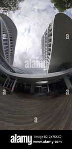 This video is a virtual tour of the Microsoft campus in Redmond, Washington. The tour is a 360-degree experience, allowing viewers to explore the campus from any angle. The video highlights some of Stock Video Footage - Alamy