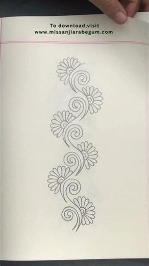 Beautiful drawing patterns for hand embroidery – trace, stitch, love