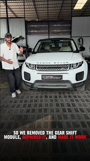 Range Rover Gear shifting issue‼️ | Range Rover Evoque | Gear repairing | AMG Automotive#rangerover