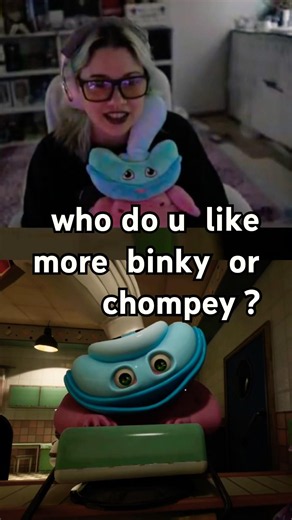 POV-Binky vs Chompy: Choose wisely or get devoured. 💀 #darkpals