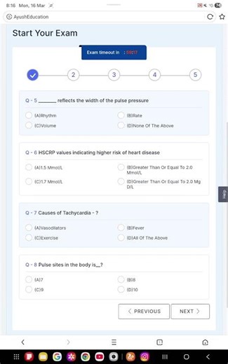 Preventive Cardiology module 3 answer key. #electives #bams #ncism #viral
