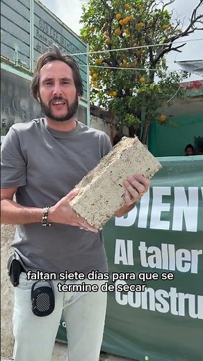 Cococrete Blocks. Block made with 90% coconut fiber.