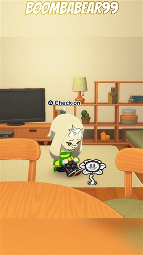 What is Asriel up to? 😨 (Tomodachi Life)
