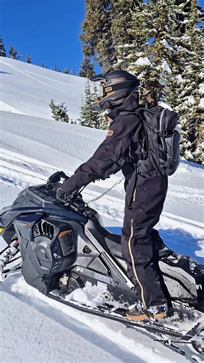 Snowmobiling Adventures: A Low Angle Perspective