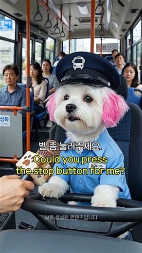 Bus English expressions #English #Puppy