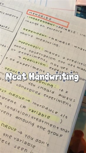 How to improve your handwriting! ˚˖𓍢ִ໋❀
