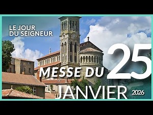 🔴 EN DIRECT | Messe du 25 janvier 2026 – Le Jour du Seigneur