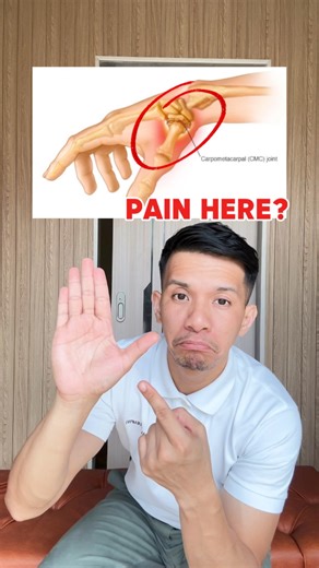 CMC JOINT PAIN REMEDY!! FAST RELIEF! 🔥🤩 | Physical Therapy Session