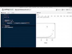 Coding for a geometric progression