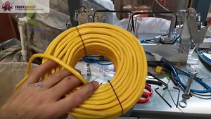 Automatic cable wire coiling and bindling machinery