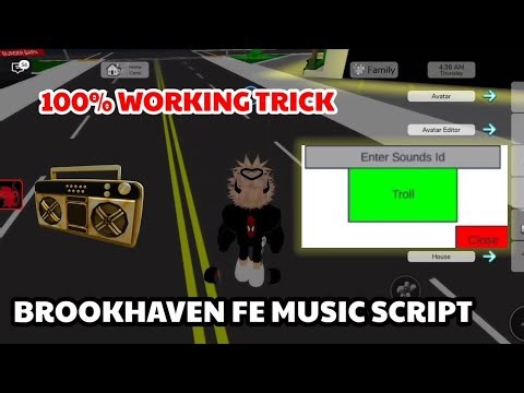 How To Use Music Codes In Brookhaven 2026 | Brookhaven Music Id Script | Fe Brookhaven Music Script