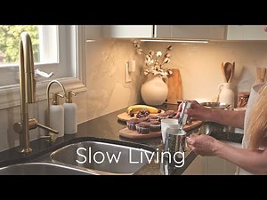 Baking Chocolate Cherry Cupcakes and Avocado Pancakes🍒🥑 | A Cozy Day of Slow Living | Silent Vlog