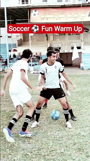 Soccer Fun Warm-Up Activity | Quick & Easy Drill#sports #funfootball