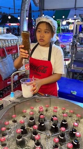 Amazing! Coca-Cola Slush - Bangkok Street Food
