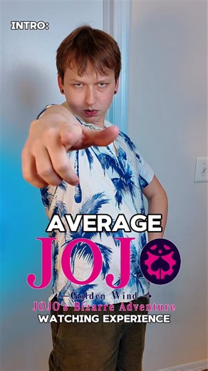 Average Golden Wind Episode Experience #jjba #anime #jojosbizzareadventure