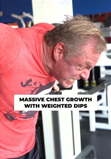 MASSIVE CHEST GROWTH With Weighted Dips