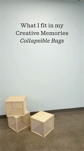 Introducing the New CM Collapsible Bags!