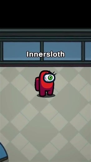 staring contest with my least fave Among Us cosmetic