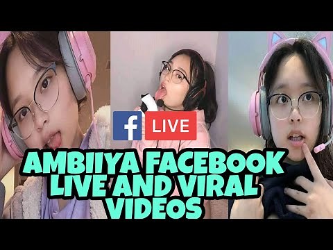 AMBIYA'S FACEBOOK LIVE AND VIRAL VIDEOS