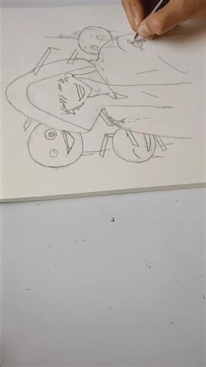 anime hunter drawing