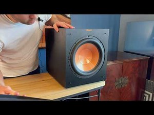 Klipsch R-12SW: Powerful 12" Front-Firing Subwoofer with Deep Bass #audioexperience #hometheater