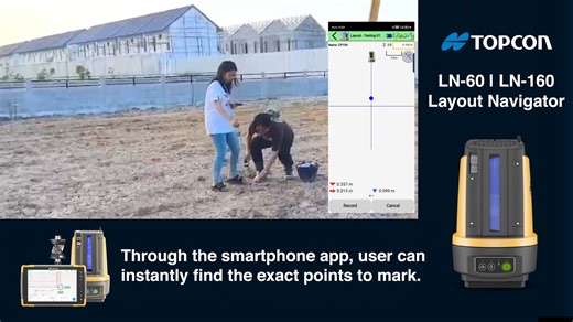 Topcon Positioning Malaysia on Instagram: "Get precise results, save time, and efficient cost-saving with Topcon LN-60 Layout Navigator. Topographic surveys and stake-out tasks are significantly simplified - even for beginners. Boost your project efficiency. Try Topcon Layout Navigator now! #Topcon #TopconLN60 #LayoutNavigator #ConstructionTech #Surveying #SurveyEquipment #StakeOut #TopoSurvey #Contractors #CivilEngineering #BuildingConstruction #LandSurveying #SiteLayout"