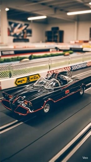 Batmobile Slot Car Racing Set #shortsviral #shorts