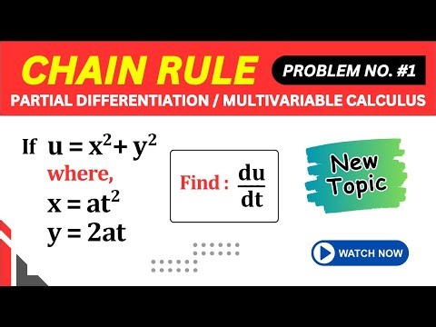 CHAIN RULE OF PARTIAL DIFFERENTIATION SOLVED PROBLEM 1 | MULTIVARIABLE CALCULUS ‪@TIKLESACADEMY‬