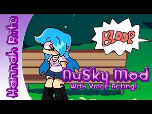 (FNF) NuSky mod WITH VOICE ACTING!!