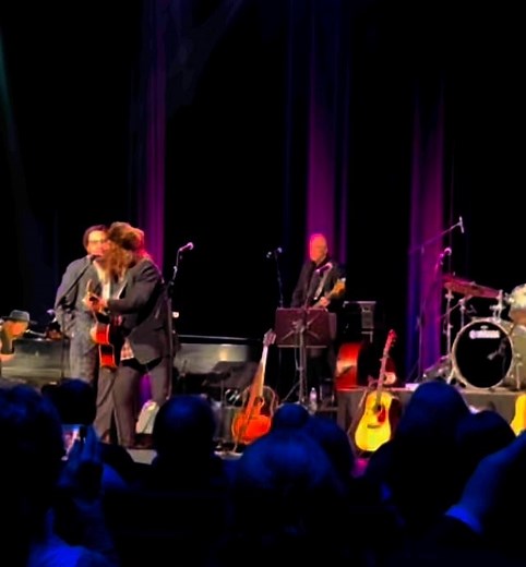 Last night in #Toronto Thompson and I joined the fabulous Barney Bentall @bbentall & his #caribooopry at the Glenn Gould Theatre @glenngouldcbc . I thank everyone on stage and in the green room for sharing your incredible talents and uplifting spirits with us. We hoped the night would never end. #everlybrothers #priceoflove #thompsonwilson #tomwilsonartwork | Tom Wilson
